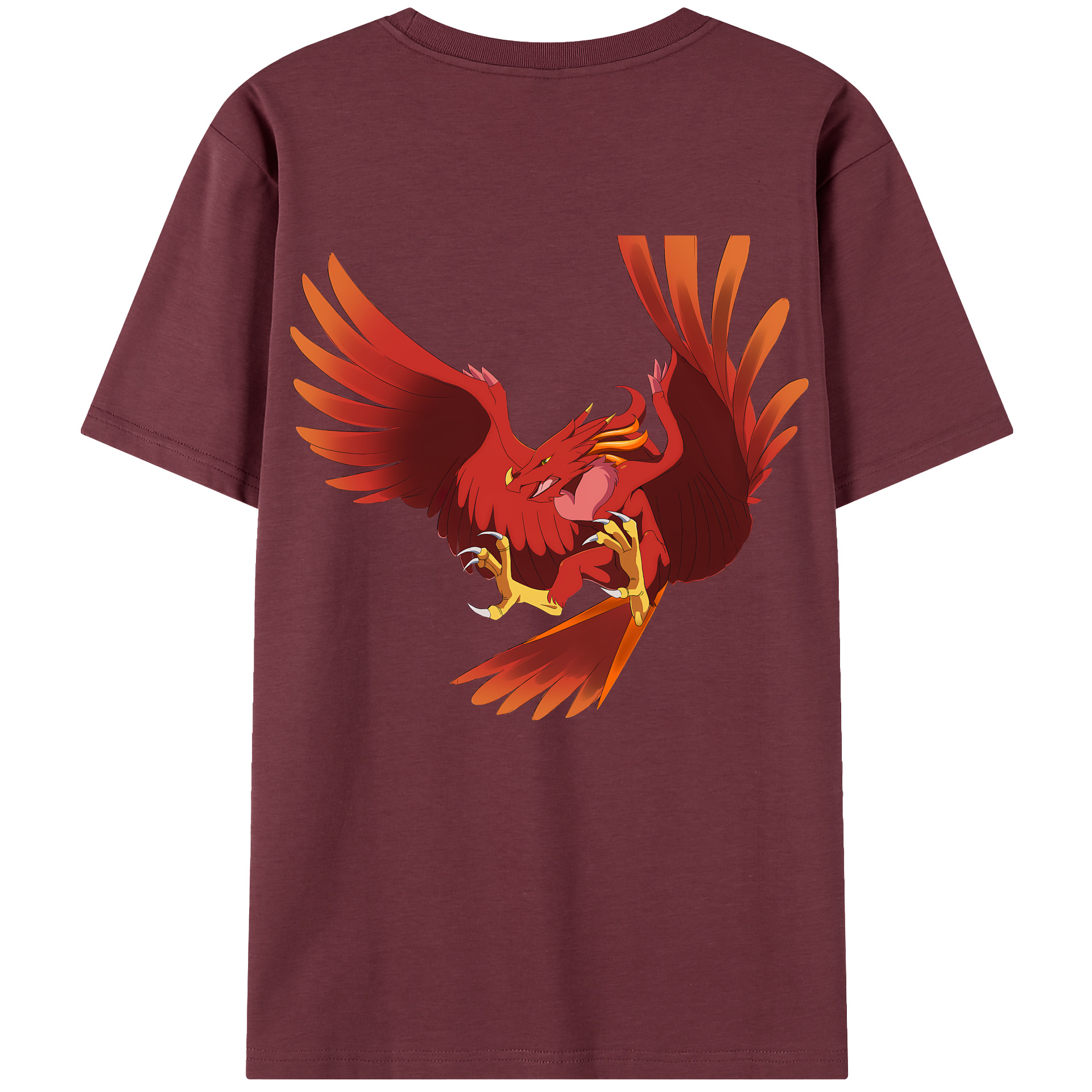 （画像用） Digimon デジタルモンスター/デジモン 綿100％半袖Tシャツ（背面プリント）